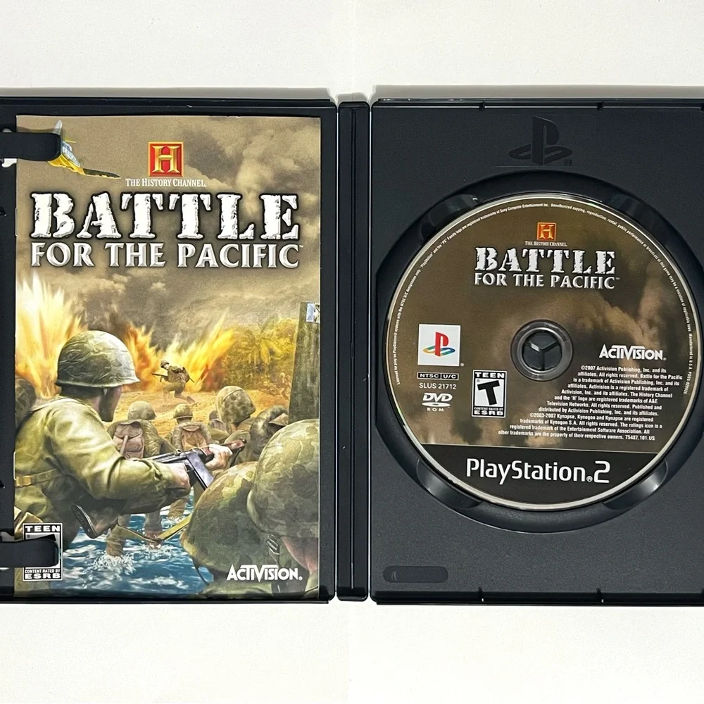Battle for the Pacific (Sony PlayStation 2, 2007) PS2 CIB Complete & Tested